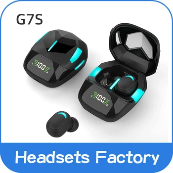 G7S TWS Žaidimų Ausinės Belaidės Ausinės Mažą vėlinimą Bluetooth 5.1 Ausinės HiFi Stereo Muzikos Ausinių su Mikrofonu Žaidimų