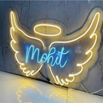 Reklama, vidaus Led Neonas Pasirašyti Šviesos Raštas LED Apšviestas Logotipą Neoninis Ženklas Šviesos Namuose Šalis Atostogų