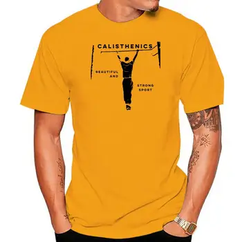 Spausdinti Mens Marškinėlius, O-Kaklo Calisthenics Sporter Dizaino Marškinėliai Drabužių Aukščiausios Kokybės Camisa Vasaros Dydis S-3xl